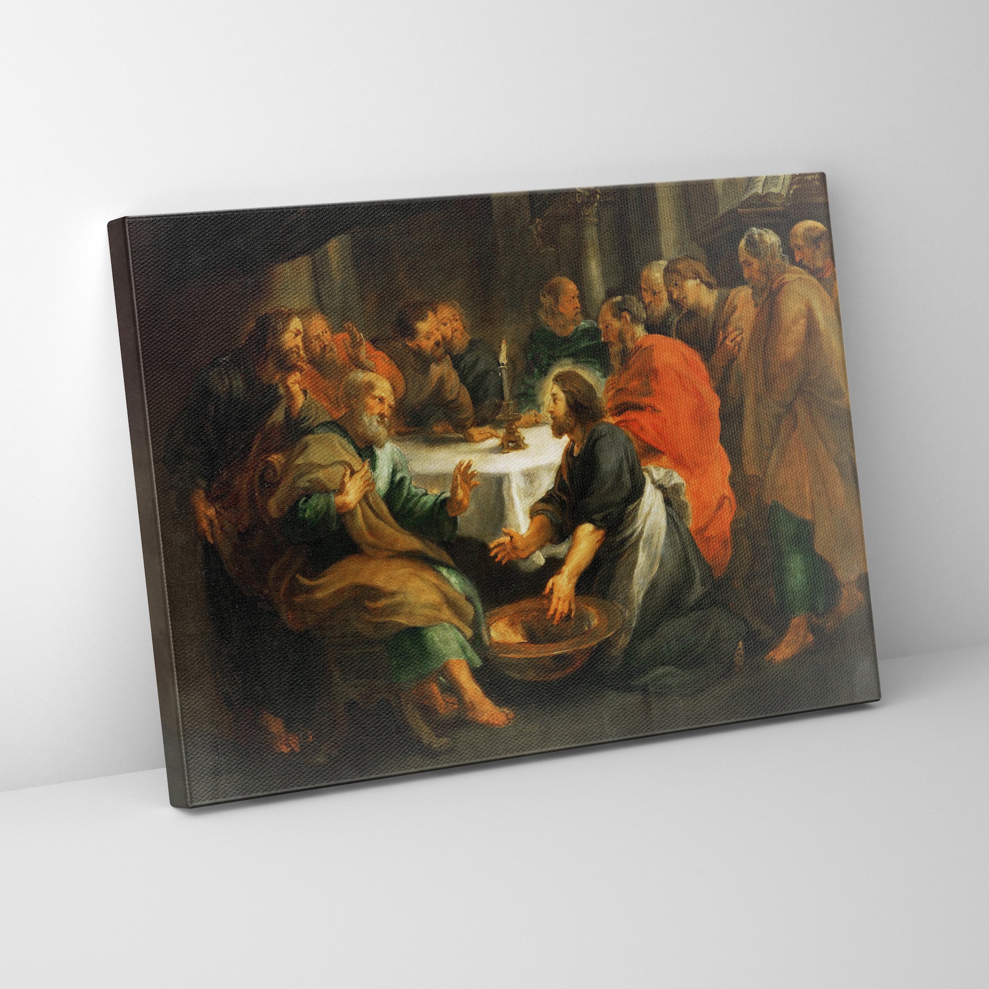 Christ Washing the Apostles' Feet (1616) by Peter Paul Rubens