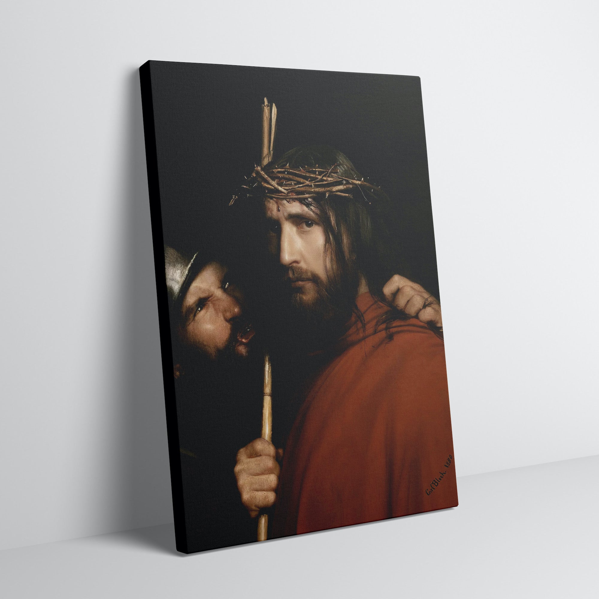 The Mocking of Christ (1880) by Carl Bloch