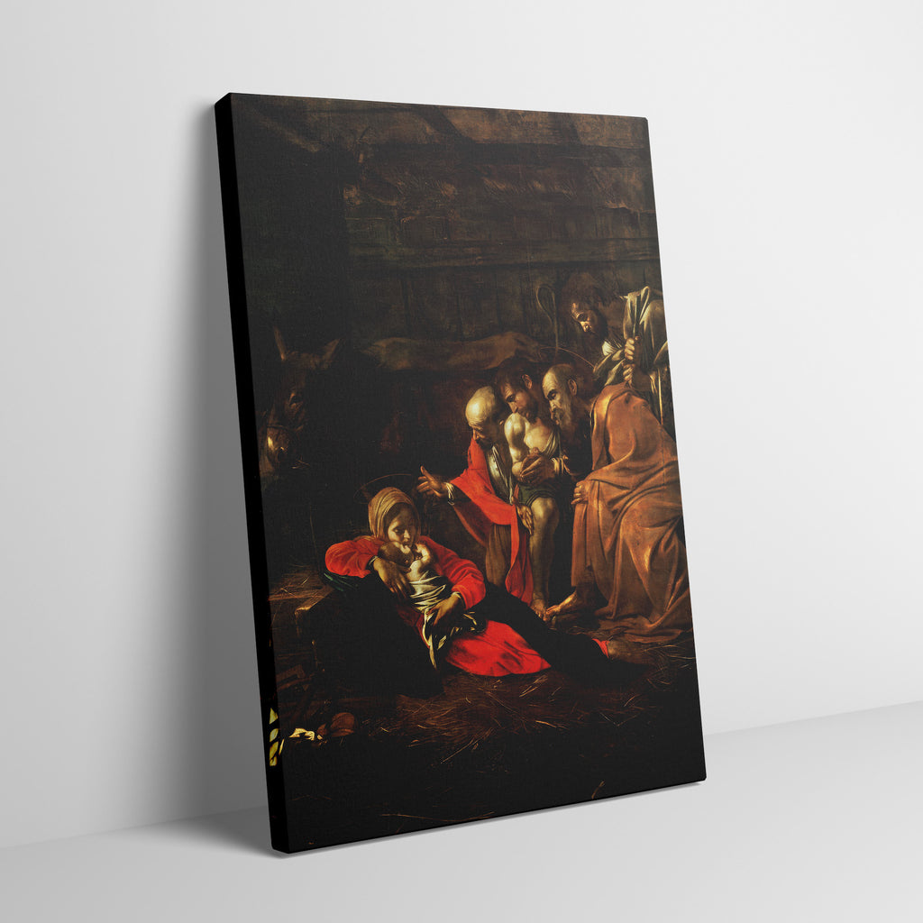 Adoration of the Shepherds (1609) by Caravaggio