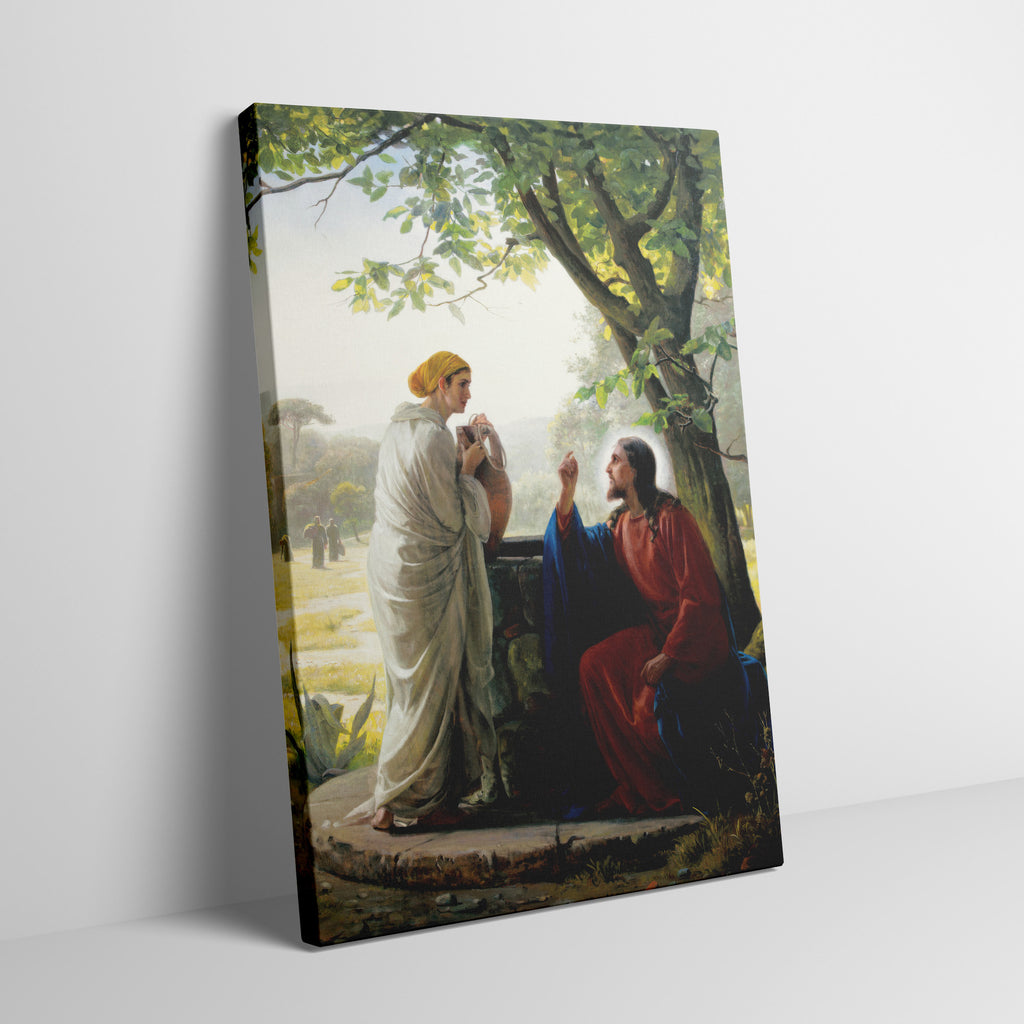 Woman at the Well (1872) by Carl Bloch