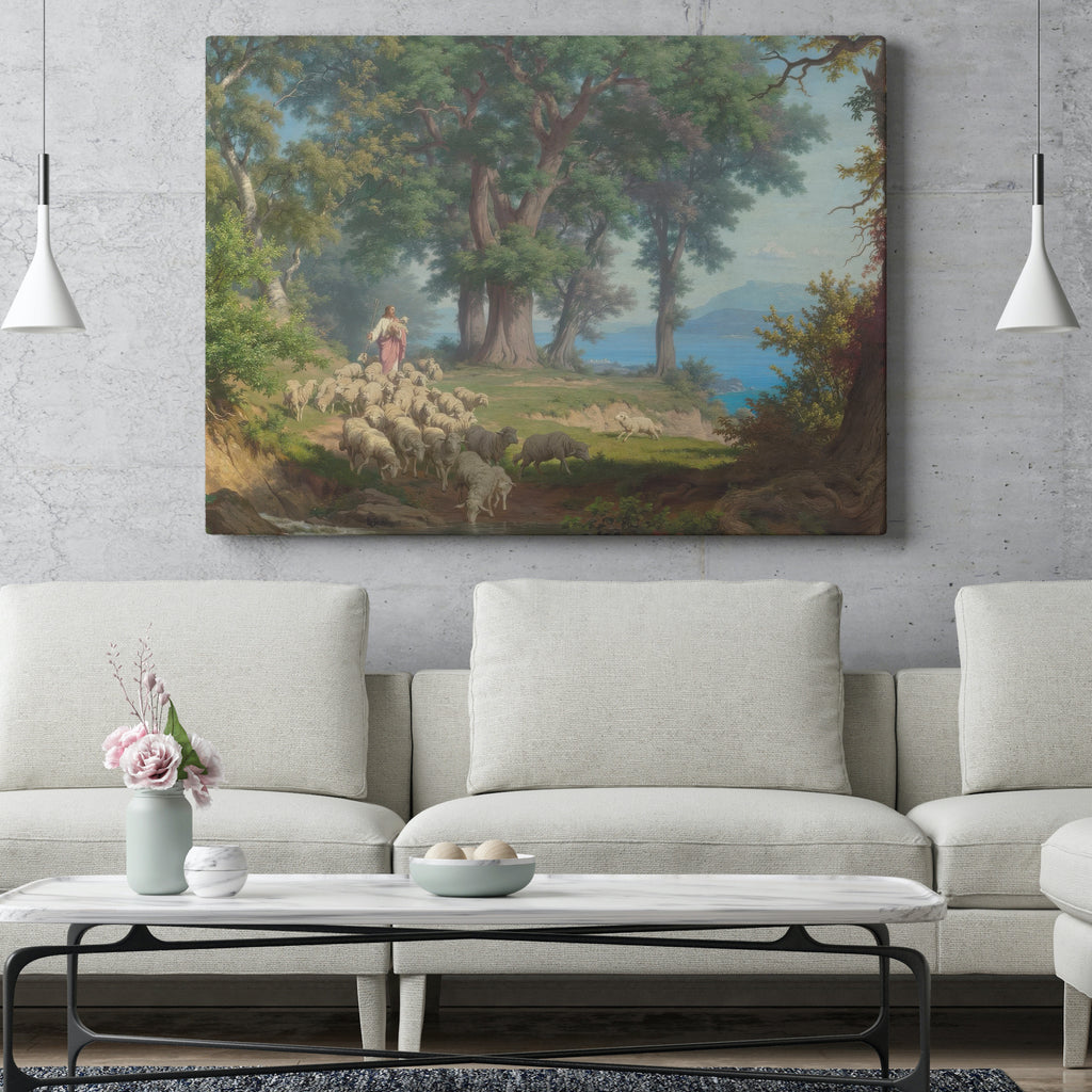 The Good Shepherd (1870) by Robert Zund