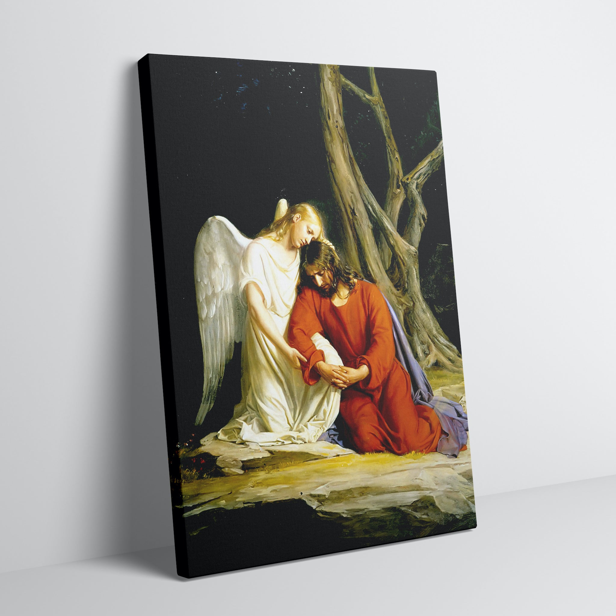 Christ in the Garden (1873) by Carl Bloch