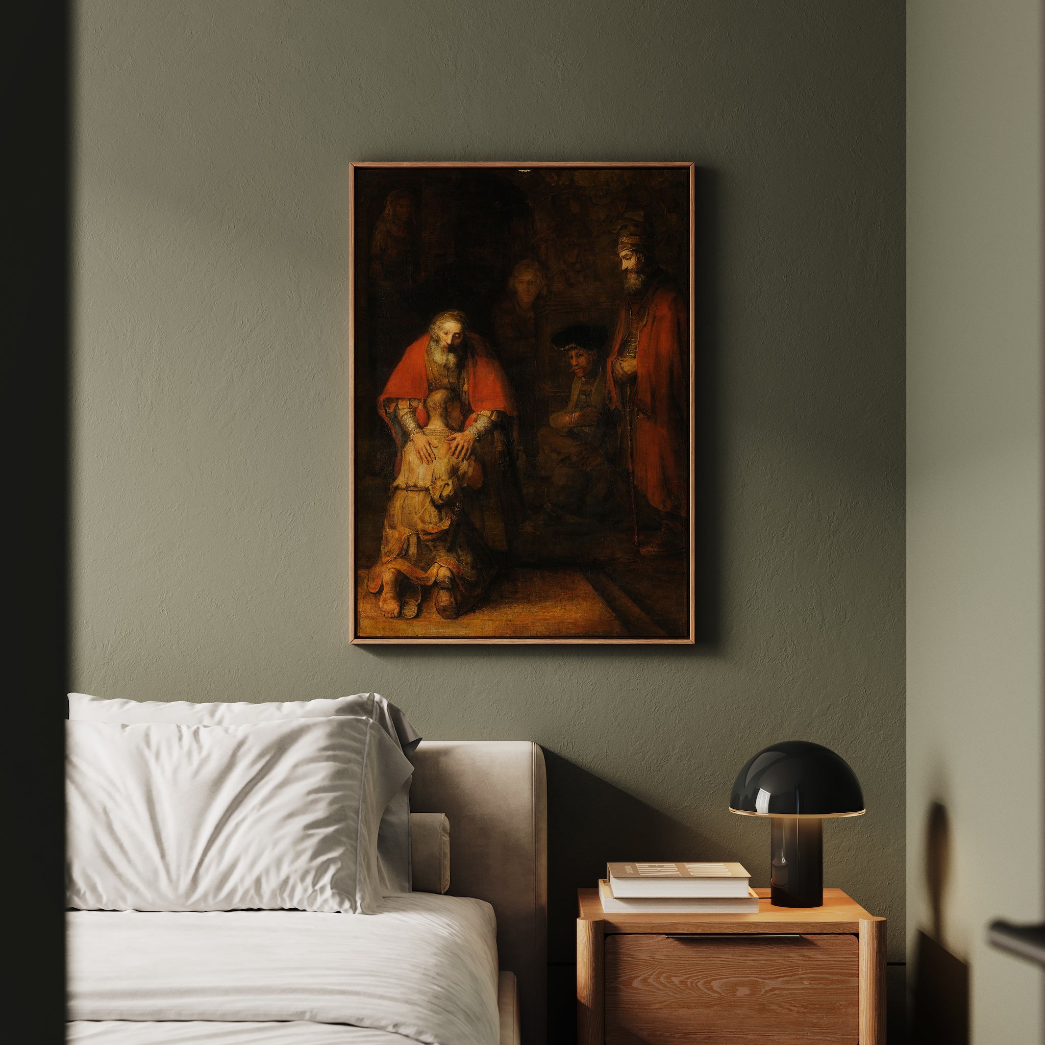 The Return of the Prodigal Son (1668) by Rembrandt