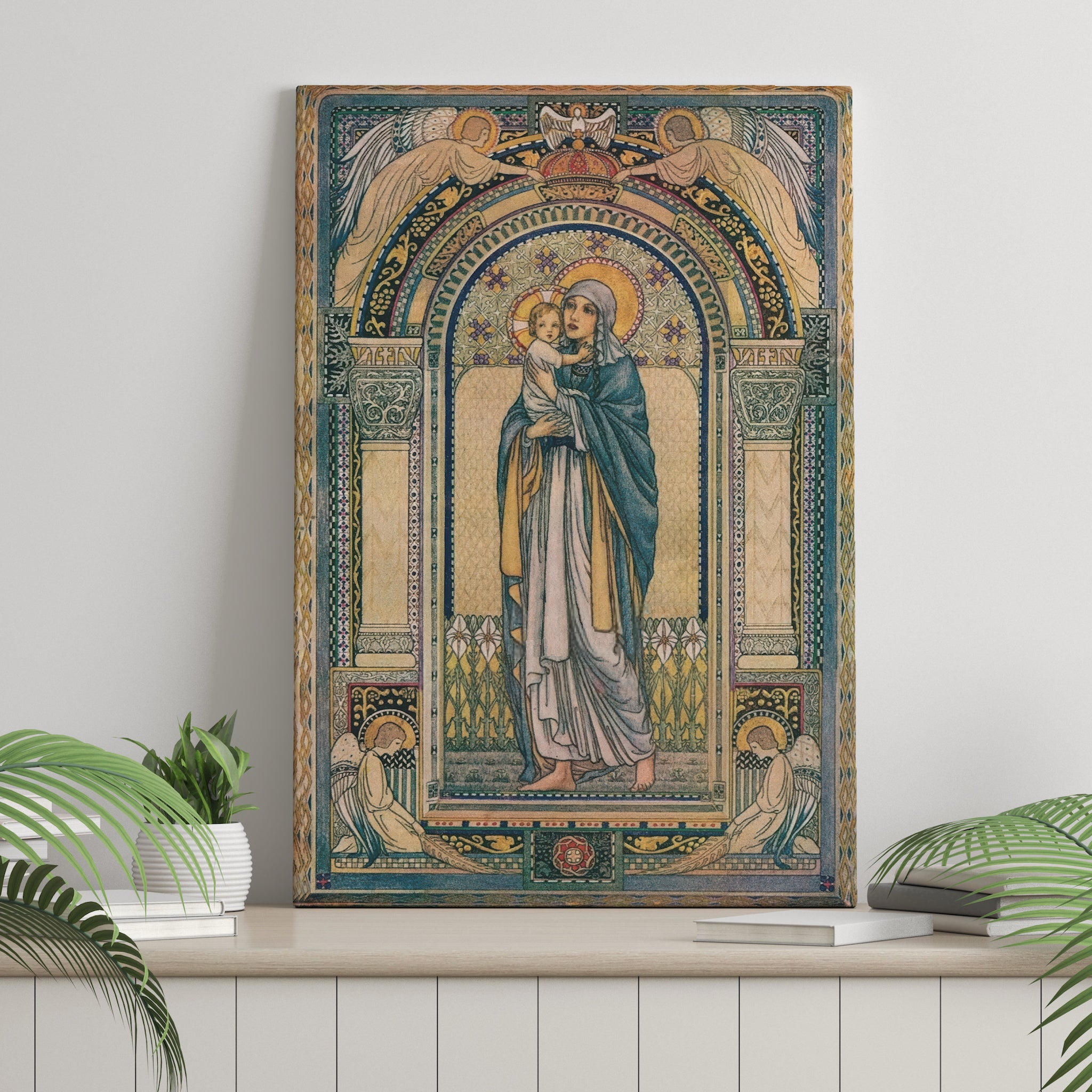 Madonna and Child (1918) by Jeanne Antoinette Labrousse