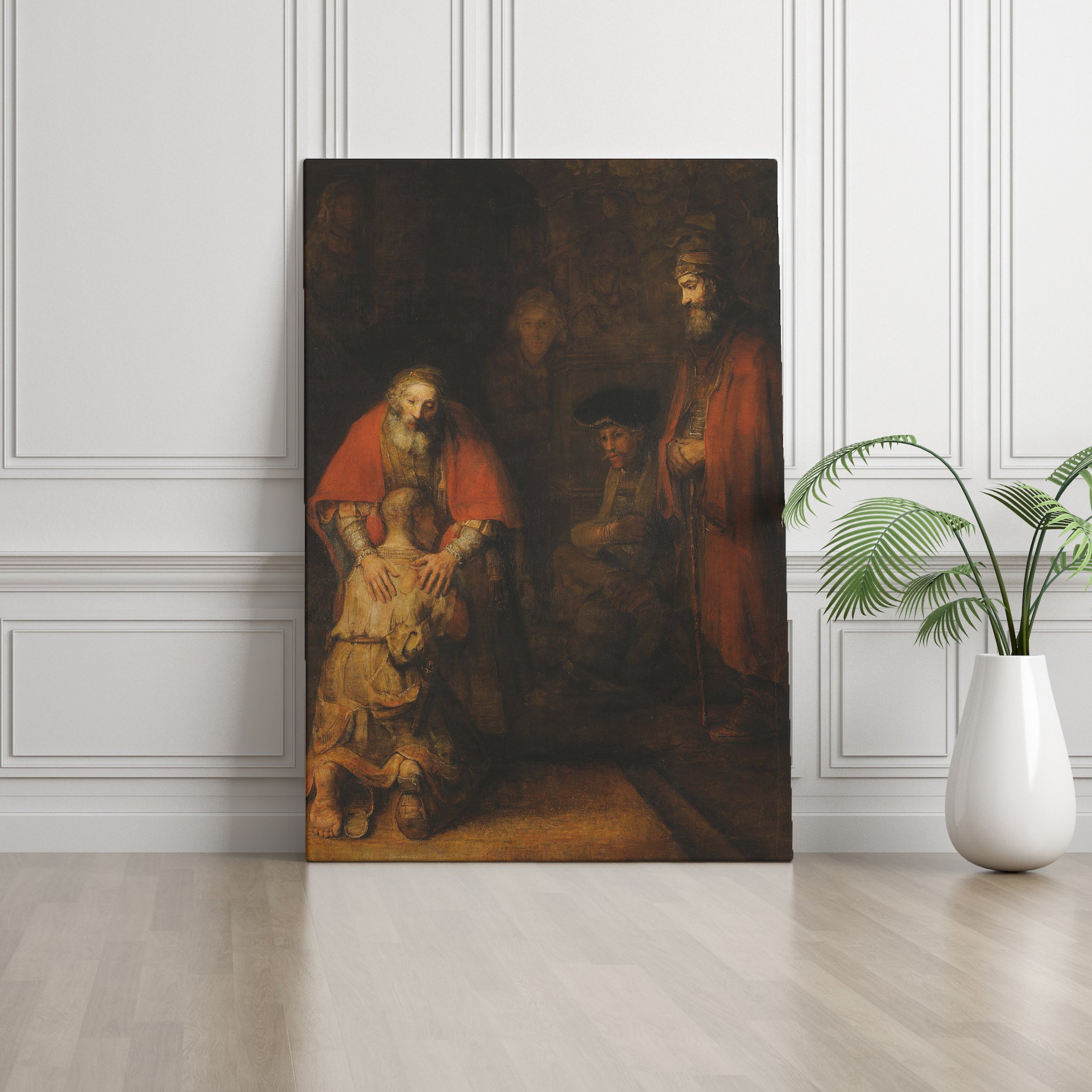 The Return of the Prodigal Son (1668) by Rembrandt