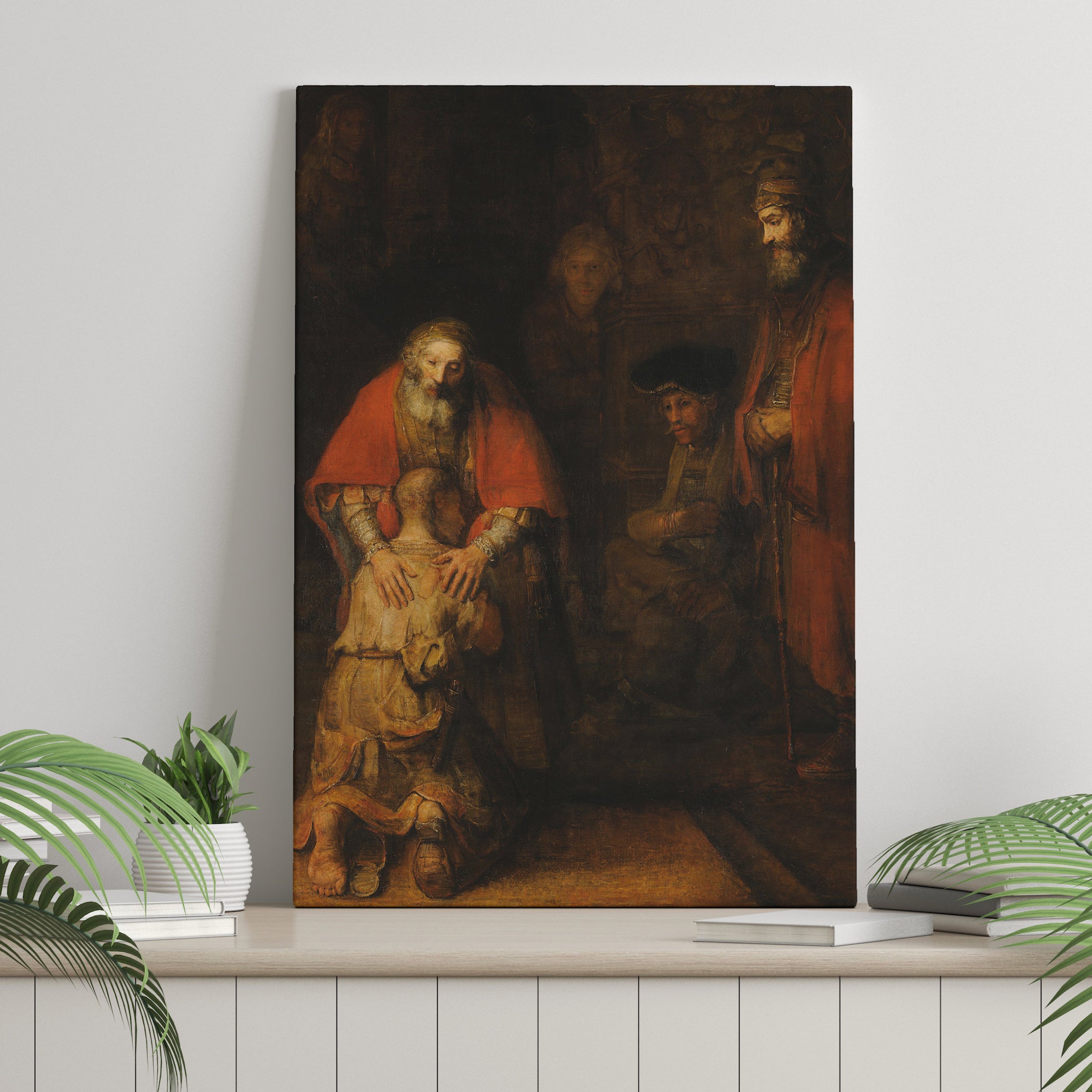 The Return of the Prodigal Son (1668) by Rembrandt
