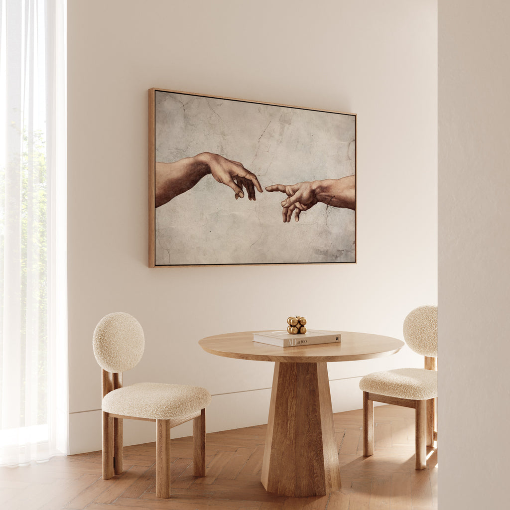 Creation of Adam (1508-1512) by Michelangelo