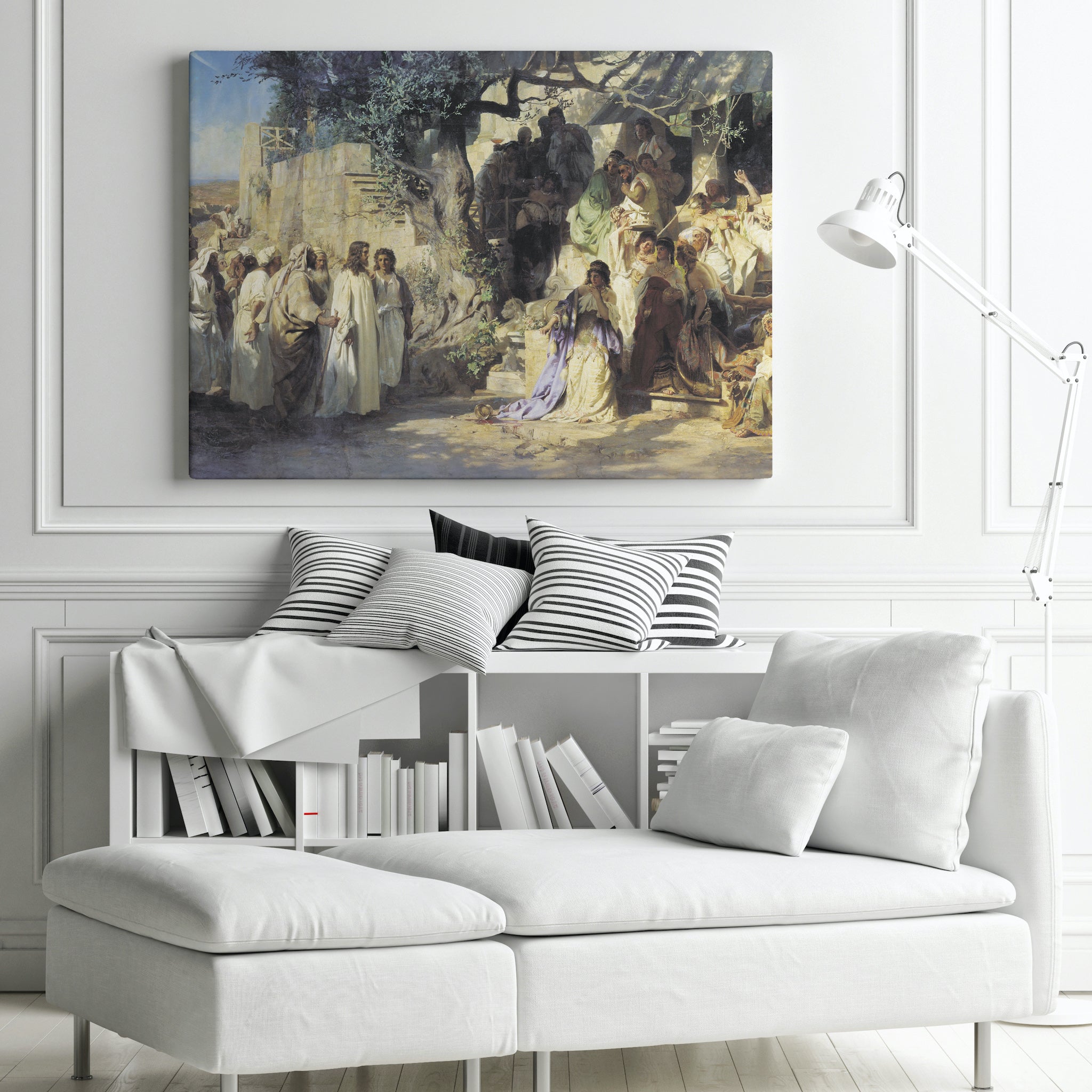 Christ and Sinner (1873) by Henryk Siemiradzki